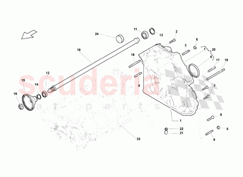 Part Diagram for Lamborghini WHT002302