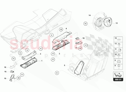 Part Diagram for Lamborghini 471858513B