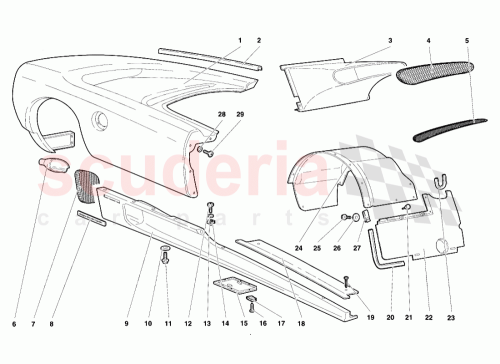 Part Diagram for Lamborghini 009411525