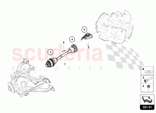 Part Diagram for Lamborghini 7L0407357B