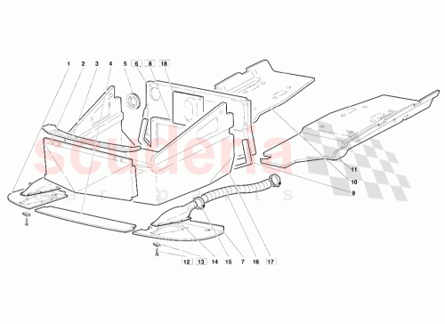 Part Diagram for Lamborghini 008220401