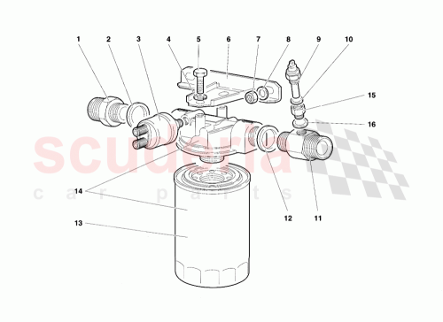 Part Diagram for Lamborghini 001535919