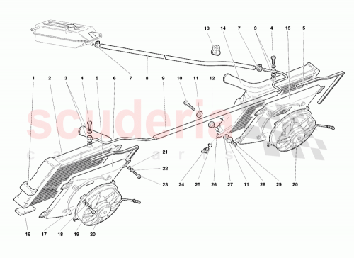 Part Diagram for Lamborghini 001733266
