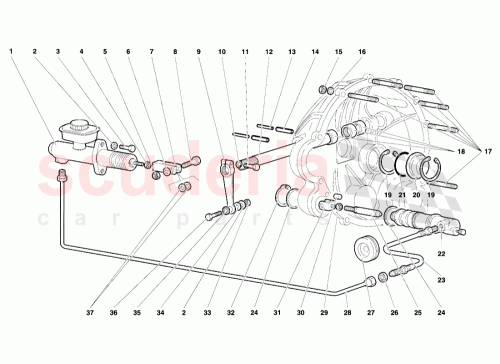 Part Diagram for Lamborghini 008605600
