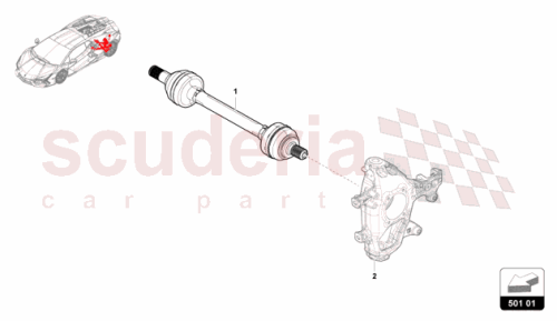 Part Diagram for Lamborghini 47B501203C