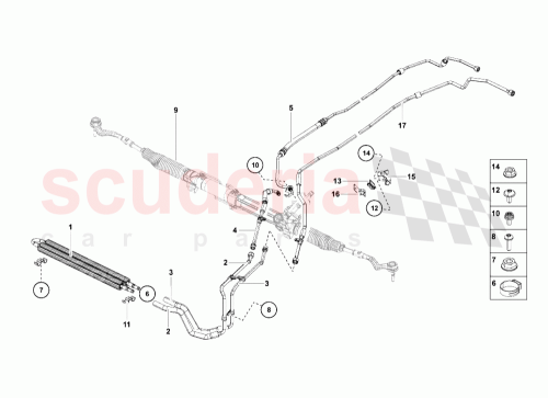 Part Diagram for Lamborghini 471422893C