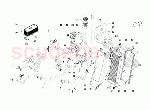 Part Diagram for Lamborghini 407115373