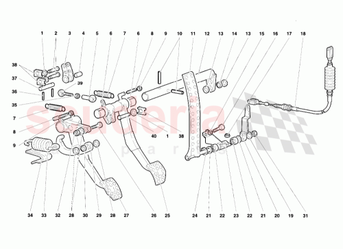 Part Diagram for Lamborghini 004234732