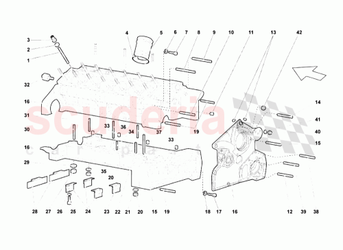 Part Diagram for Lamborghini WHT003037