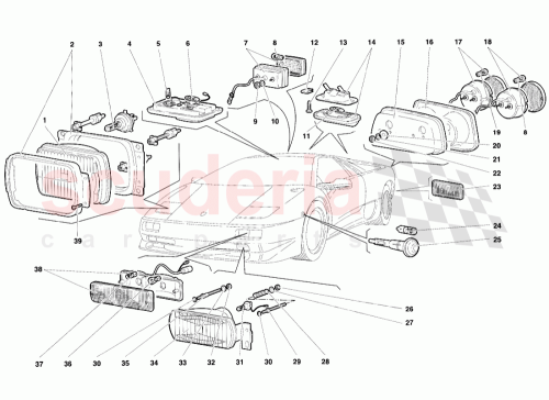 Part Diagram for Lamborghini 009444006VSN