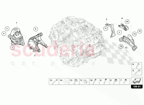 Part Diagram for Lamborghini N90992802