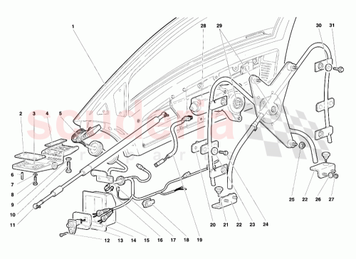 Part Diagram for Lamborghini 009421055