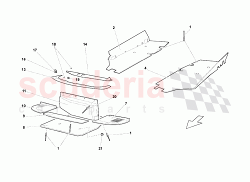 Part Diagram for Lamborghini 410825205A
