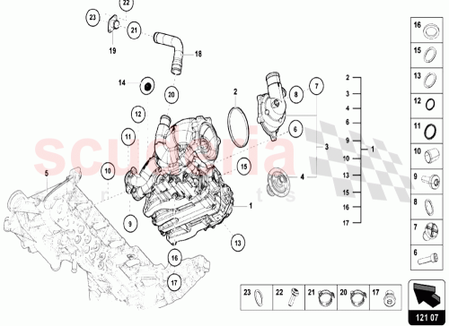 Part Diagram for Lamborghini N90544501