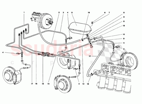 Part Diagram for Lamborghini 0032001099