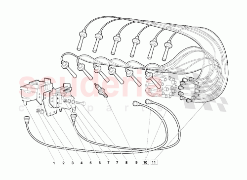 Part Diagram for Lamborghini 006129923