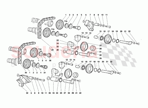 Part Diagram for Lamborghini 008930803