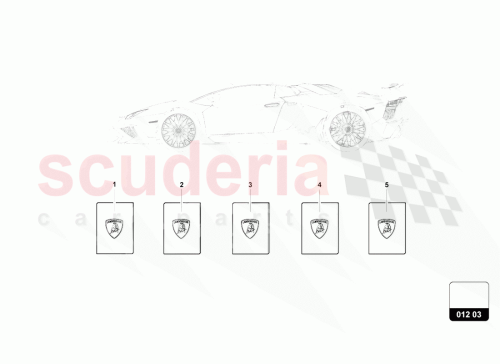 Part Diagram for Lamborghini 4ML012718FK