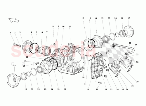 Part Diagram for Lamborghini N0138495