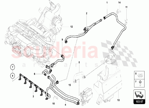 Part Diagram for Lamborghini 470103595C