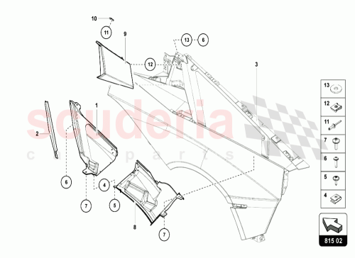Part Diagram for Lamborghini 470119364D