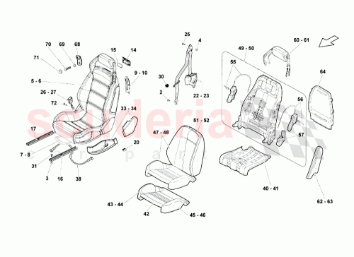 Part Diagram for Lamborghini 403881021