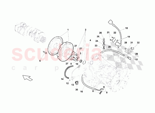 Part Diagram for Lamborghini 086301953C