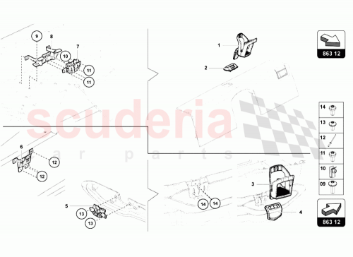 Part Diagram for Lamborghini 470858377