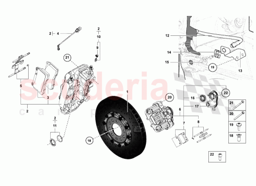 Part Diagram for Lamborghini 470615602D