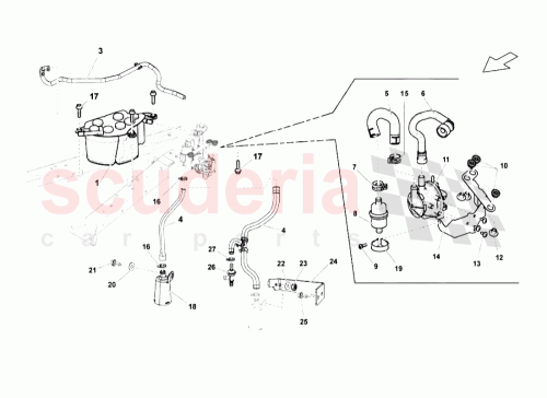Part Diagram for Lamborghini 400133352A