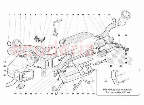 Part Diagram for Lamborghini 004729405
