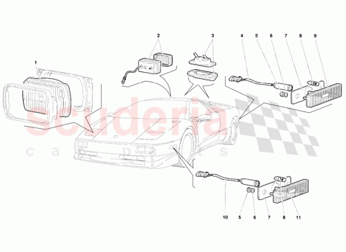 Part Diagram for Lamborghini 006337098
