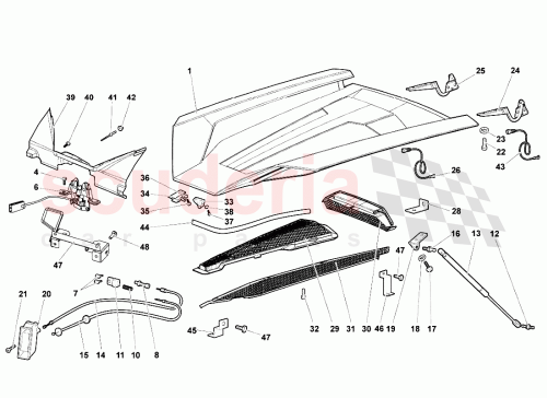 Part Diagram for Lamborghini 417805801