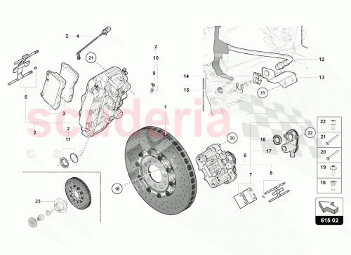 Part Diagram for Lamborghini 470615405AJ