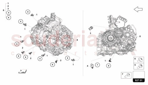 Part Diagram for Lamborghini 47B311675