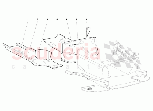Part Diagram for Lamborghini 009409239