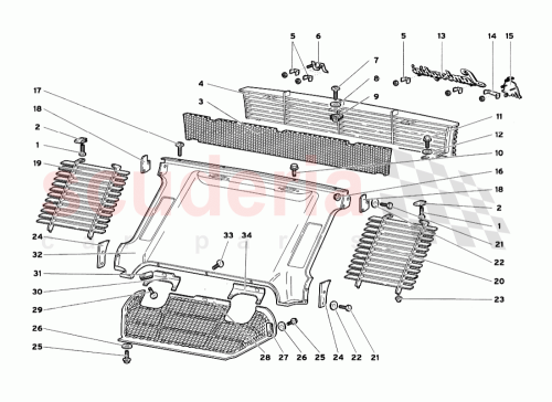 Part Diagram for Lamborghini 0094320146