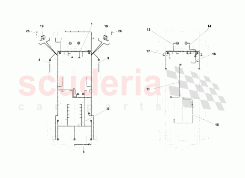 Part Diagram for Lamborghini 407971320D