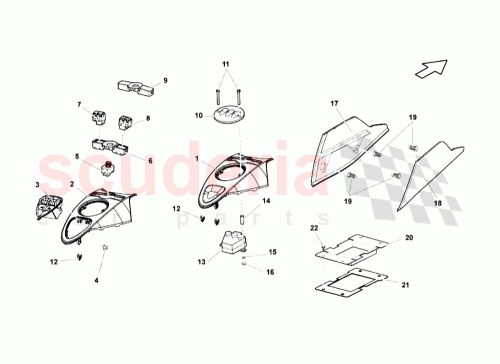 Part Diagram for Lamborghini N0150829