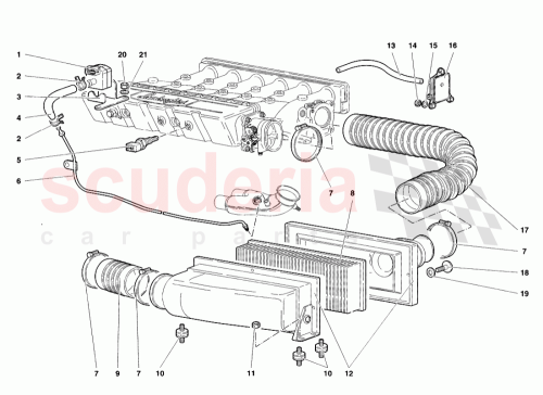Part Diagram for Lamborghini 0020001200