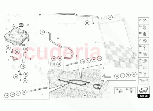 Part Diagram for Lamborghini 470121409