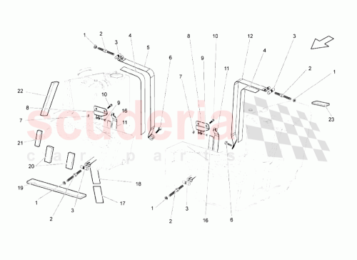 Part Diagram for Lamborghini 400201655A