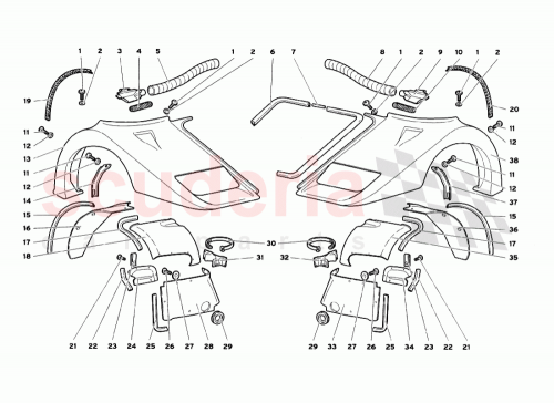 Part Diagram for Lamborghini 0074004719