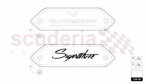 Part Diagram for Lamborghini 47B071737