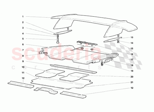 Part Diagram for Lamborghini 009455242