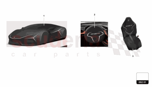 Part Diagram for Lamborghini 47B860635