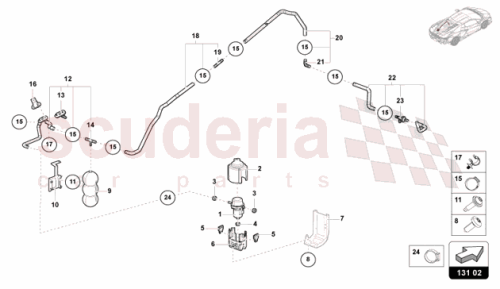 Part Diagram for Lamborghini N10515801