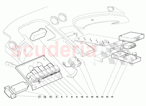 Part Diagram for Lamborghini 006131543