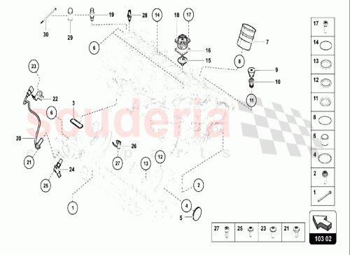 Part Diagram for Lamborghini WHT005218
