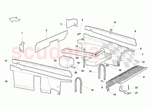 Part Diagram for Lamborghini 07M103926B